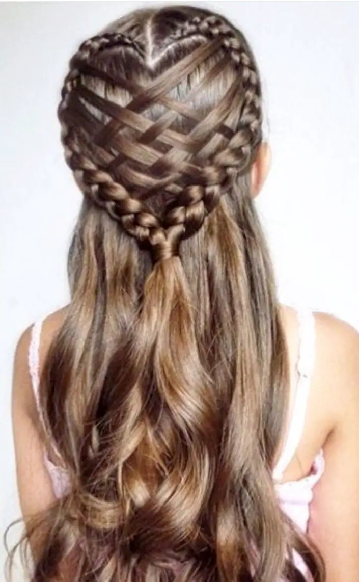 trenza de corazon 18