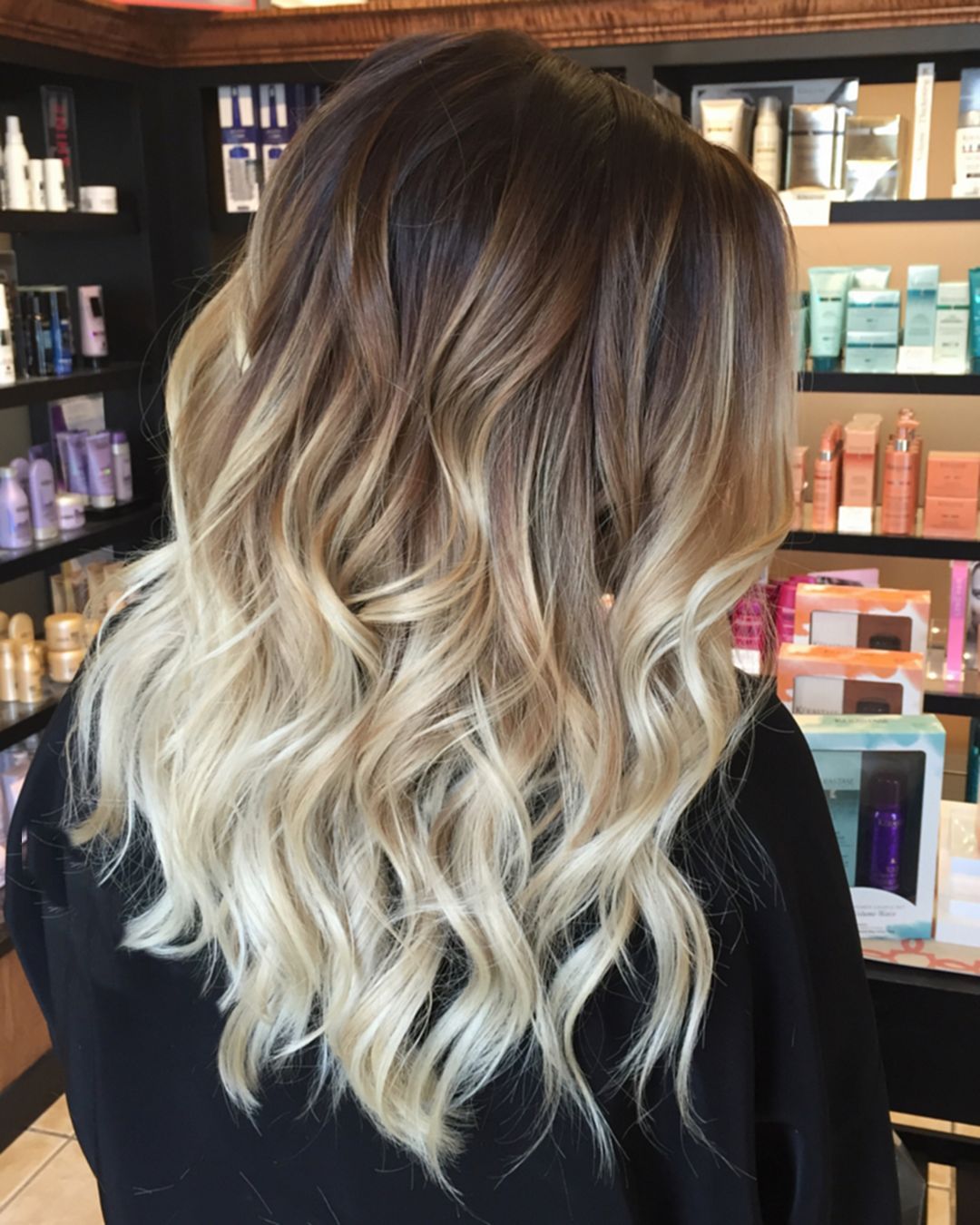Colorimetria del cabello Shatush