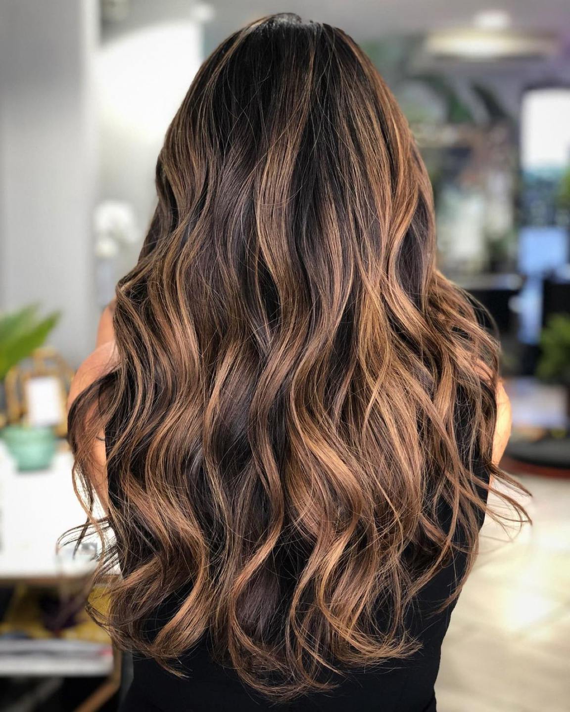 Colorimetria del cabello mechas y luces