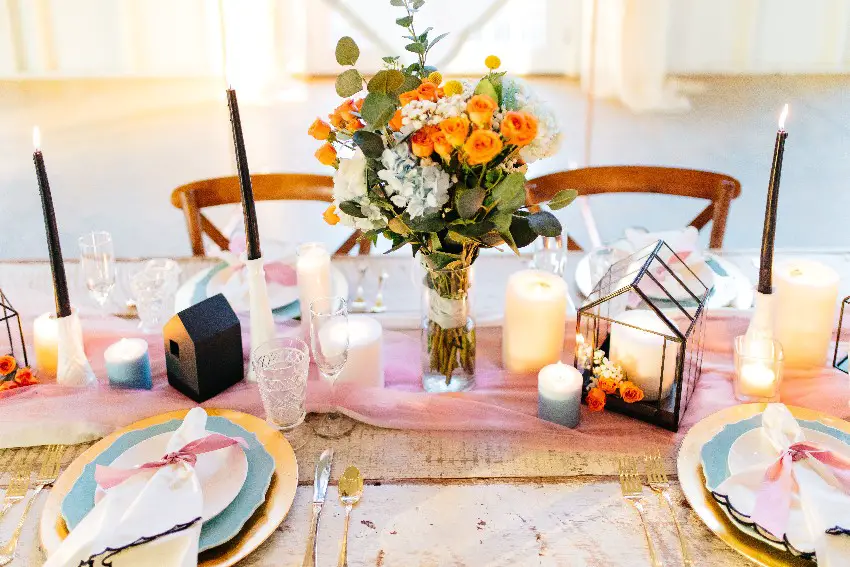 decoración de mesas para eventos