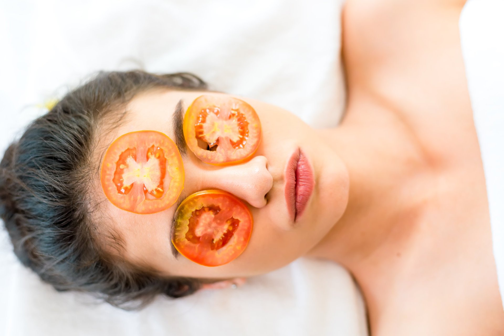 mascarilla de tomate