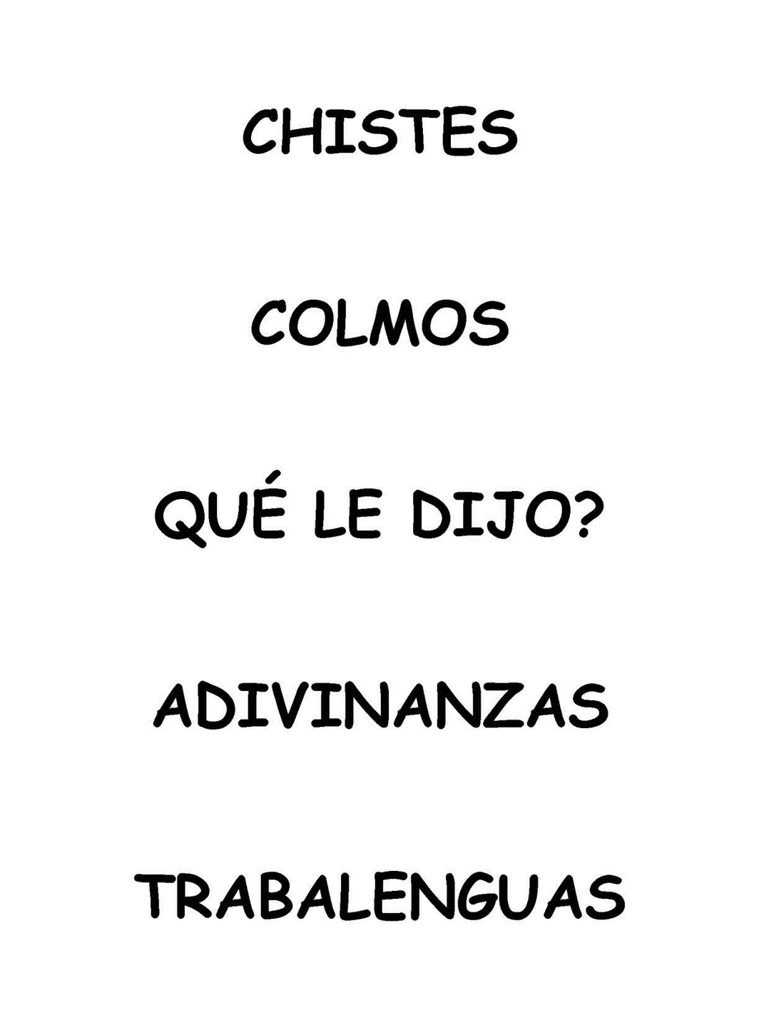 Los mejores chistes de colmos para reír en familia Los mejores chistes de colmos para reír en familia