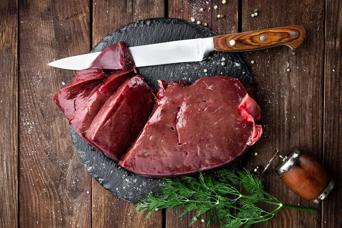 alimentos con hierro carne de higado