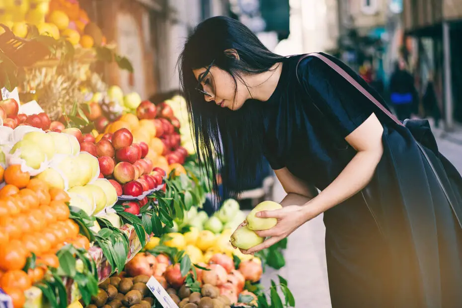 lista de frutas