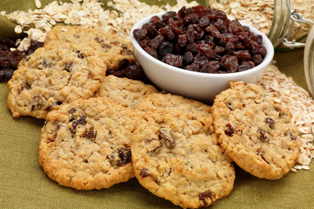 Ricas galletas de avena