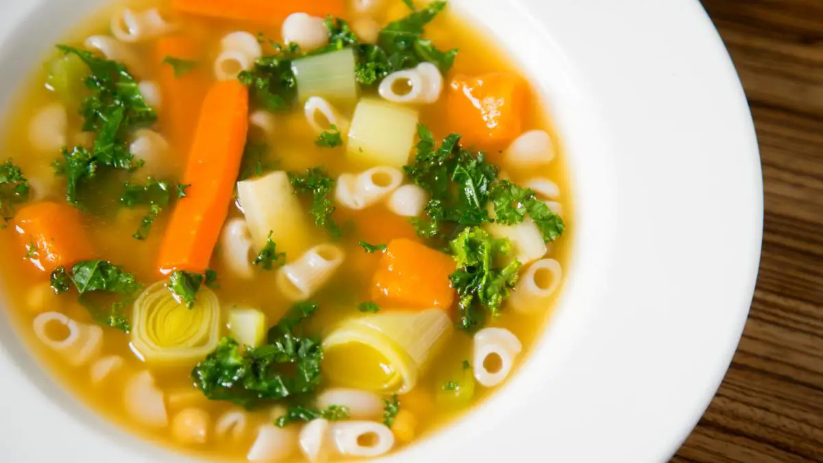 Recetas nutritivas y fáciles de preparar Sopa de verduras