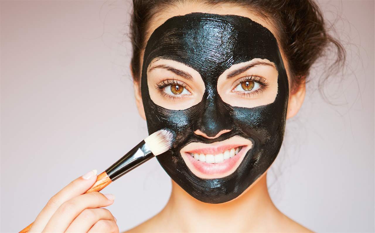 mascarilla para la cara negra caseras