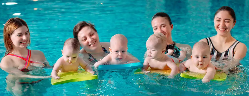 natacion para bebes cuando comenzar