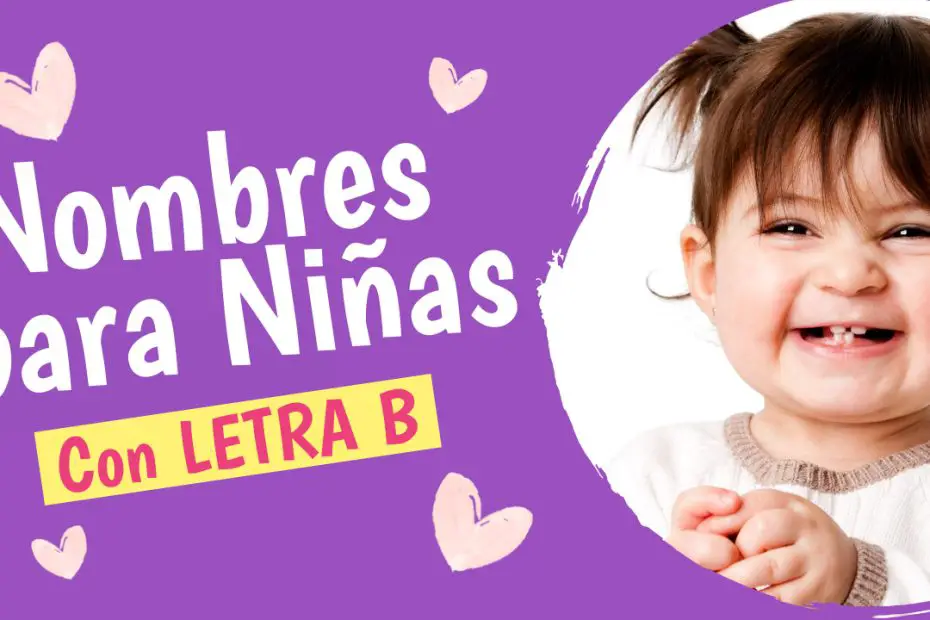 Nombres para niñas con B