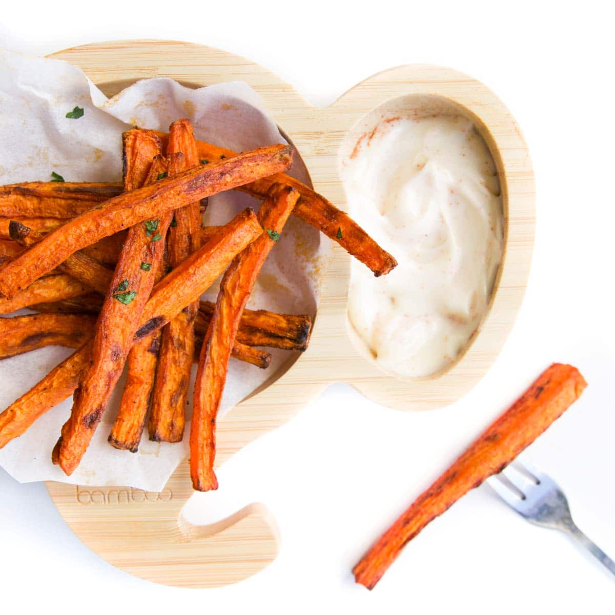 zanahorias fritas al horno