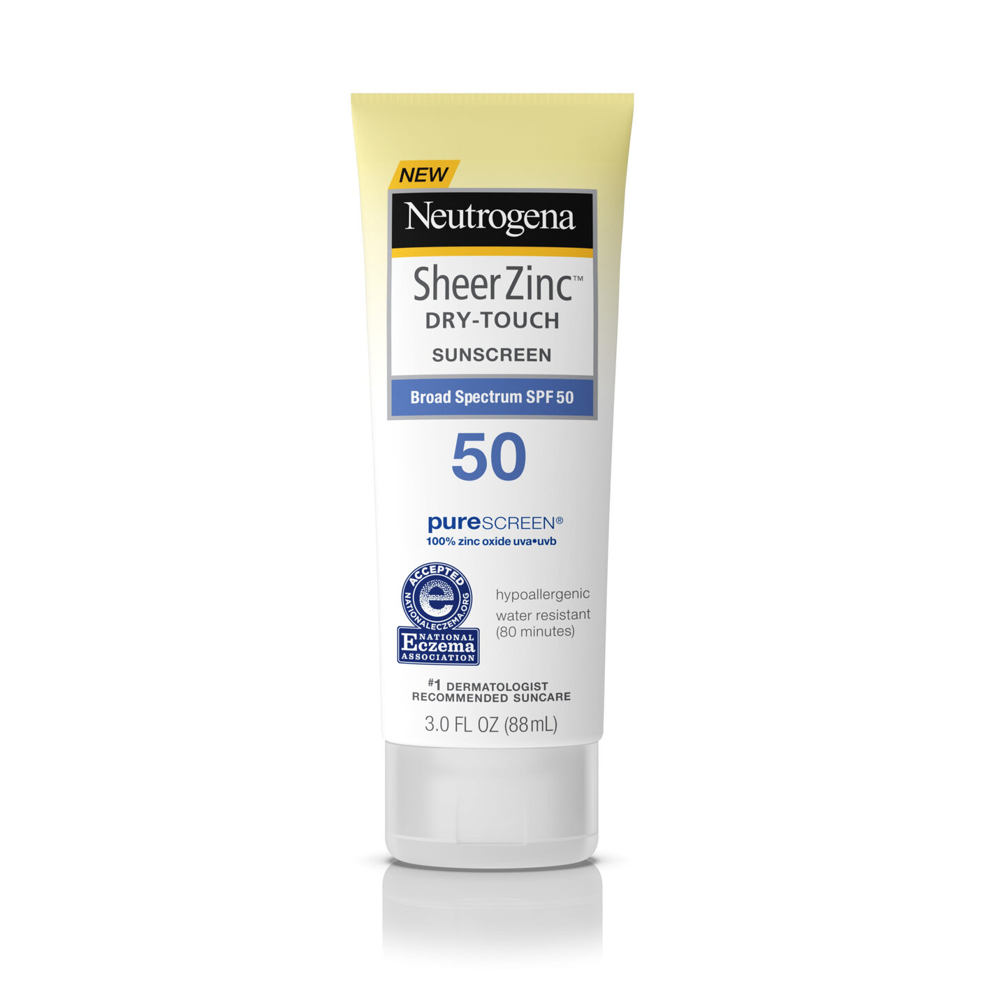 protector solar dermatologico Neutrogena Pura Zinc protector solar SPF-50