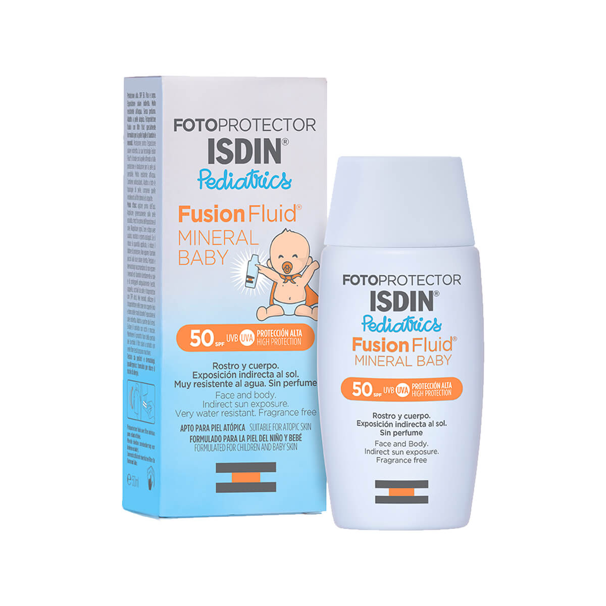 protector solar dermatologico isdin mineral baby